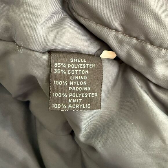 Members Only Collared Bomber Jacket Gray Lightweight Full Zip Flap Pocket Men 42 - Picture 6 of 10